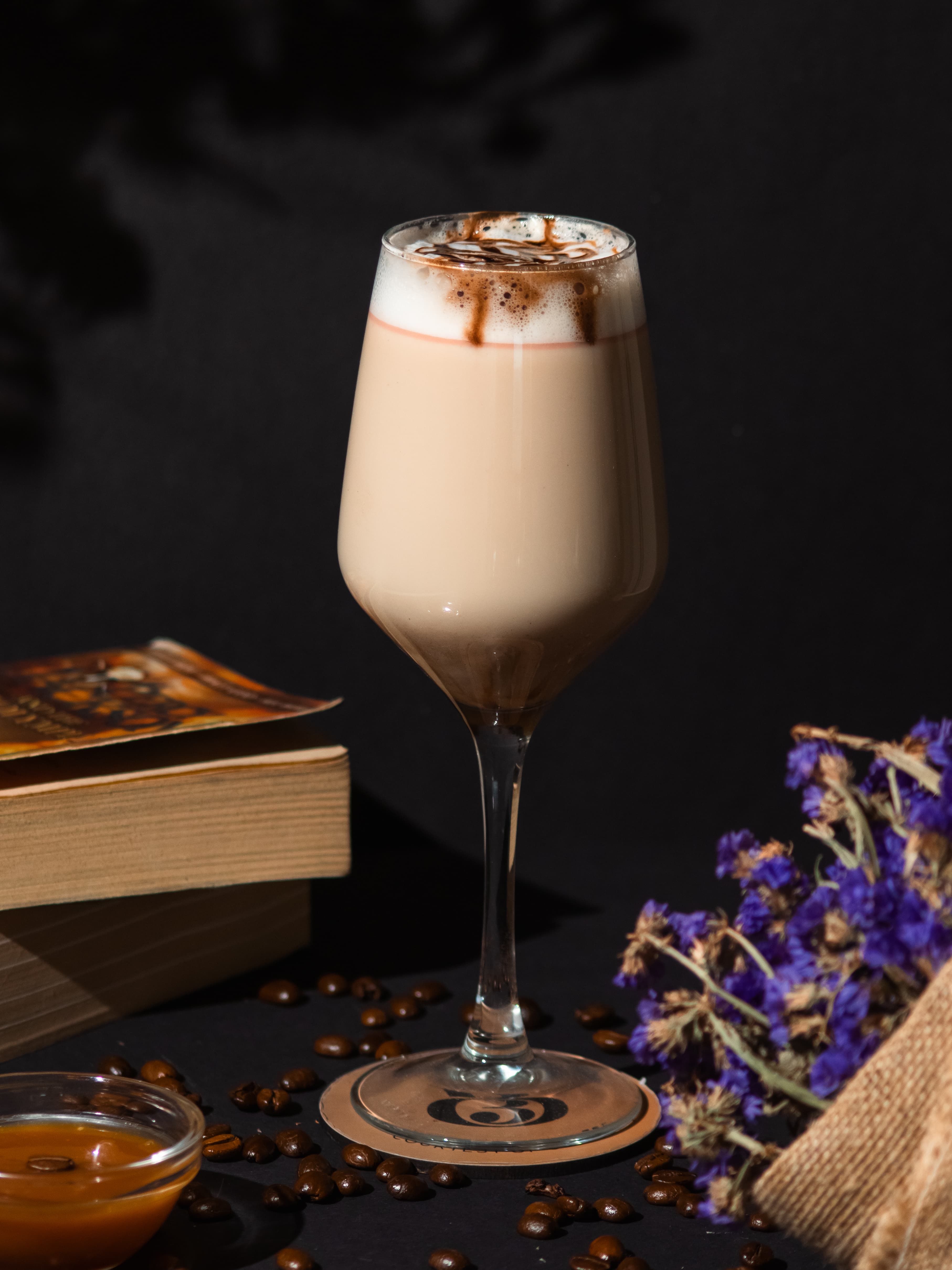 Salted Caramel Iced Latte