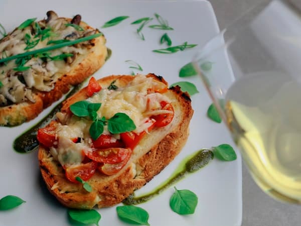 Chicken Crostini
